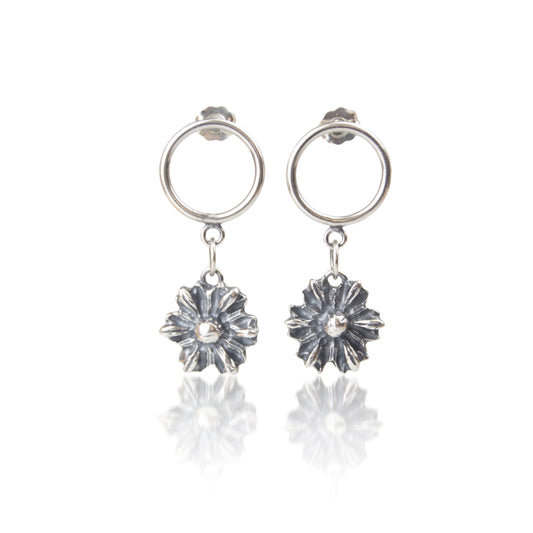 Australian Native Daisy Flower Earrings