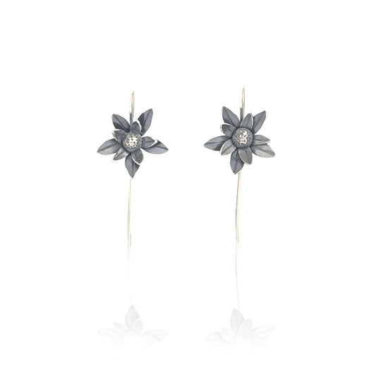 Australian Christmas Flower Earrings