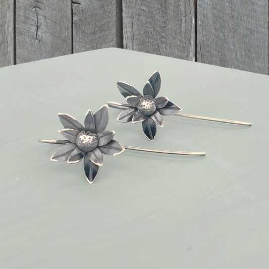 Australian Christmas Flower Earrings