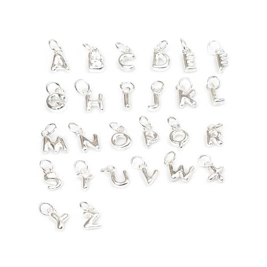 Silver Letter Pendant (A-Z)