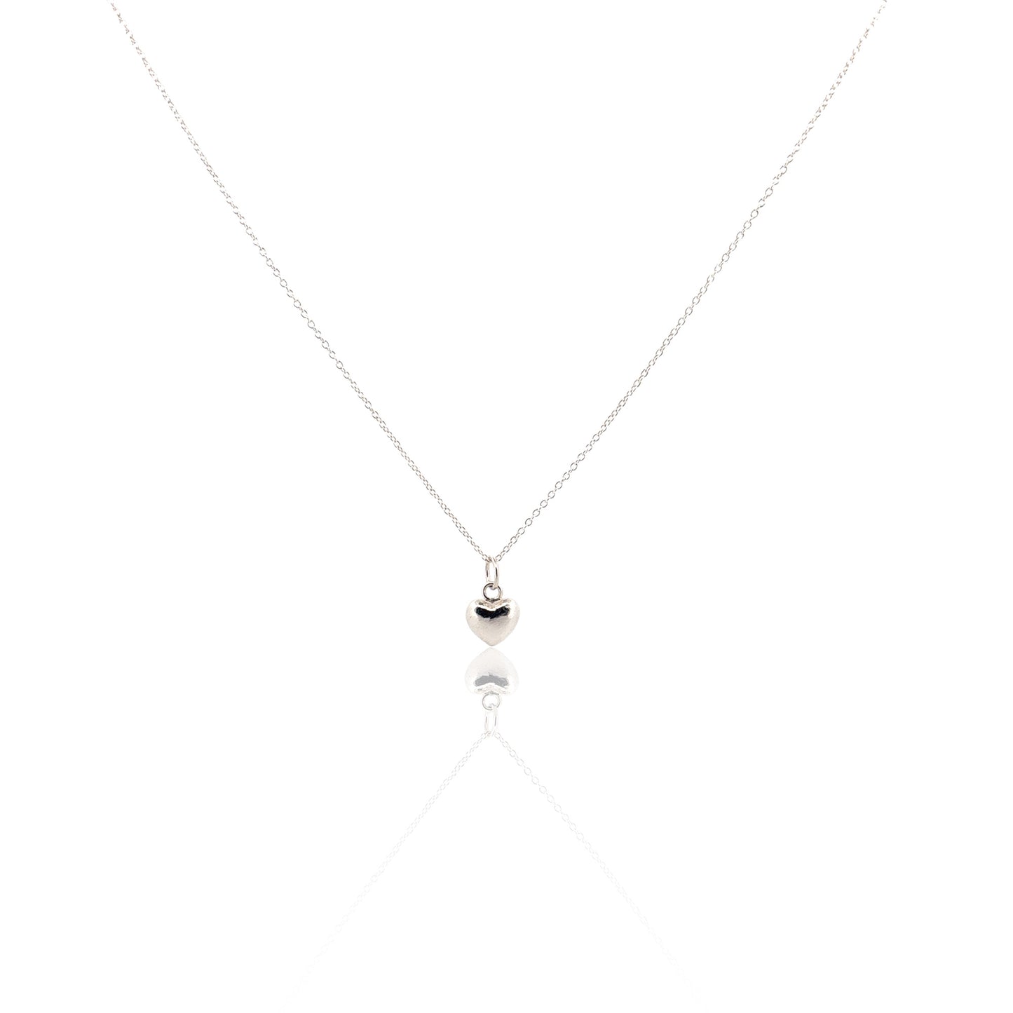 Tiny Heart of Silver Pendant