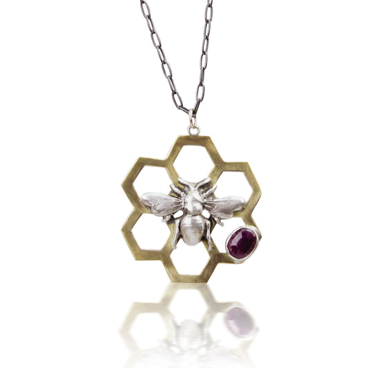 Sweet as Honey Bee Pendant