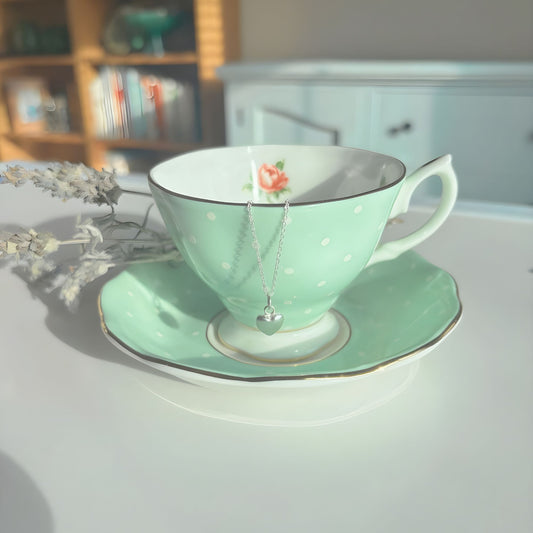 Tiny Heart of Silver Pendant