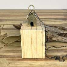 Load image into Gallery viewer, Brass Artisan Little House pendant
