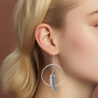 A Pocketful of Feathers Earrings