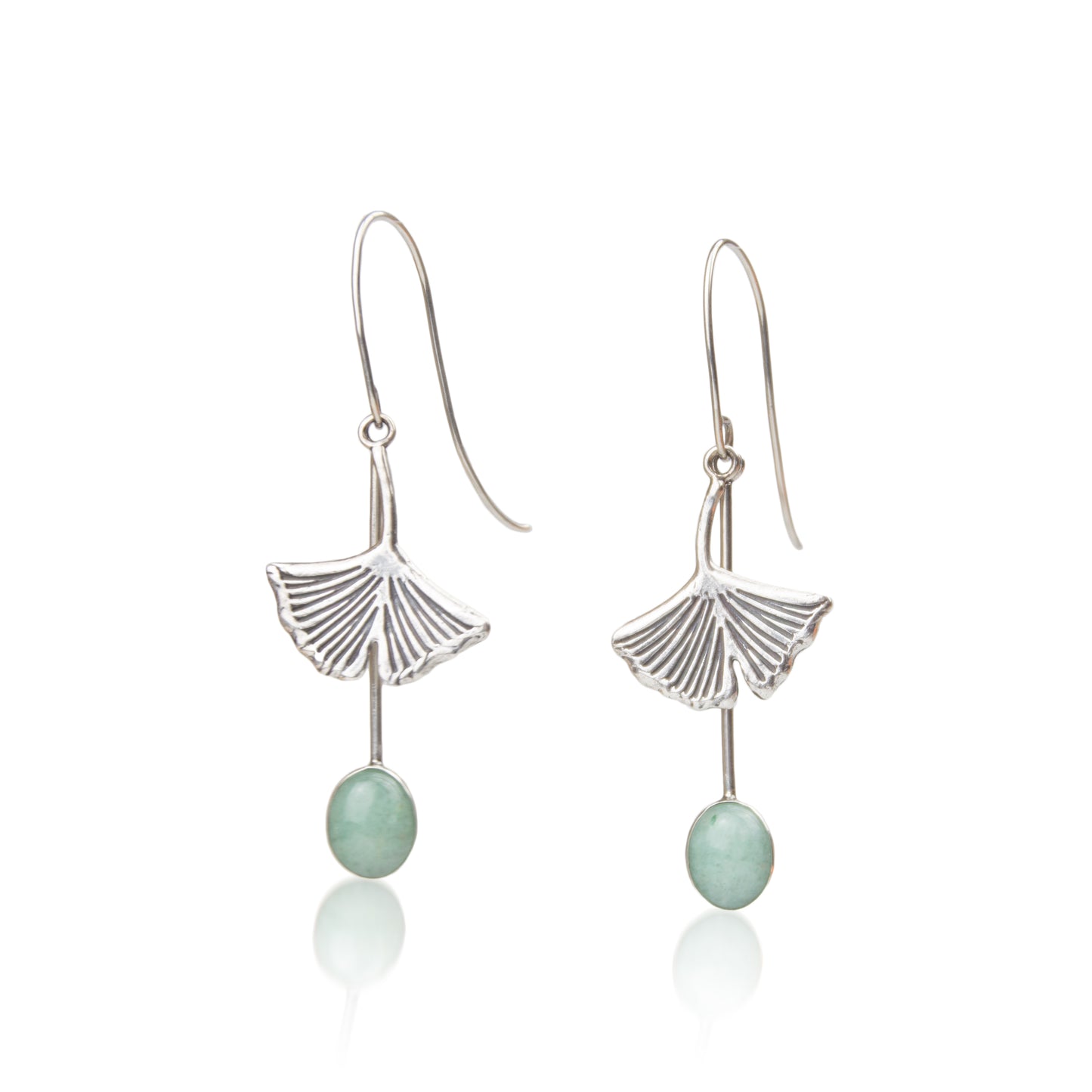 Whispers of Gingko Leaf Earrings
