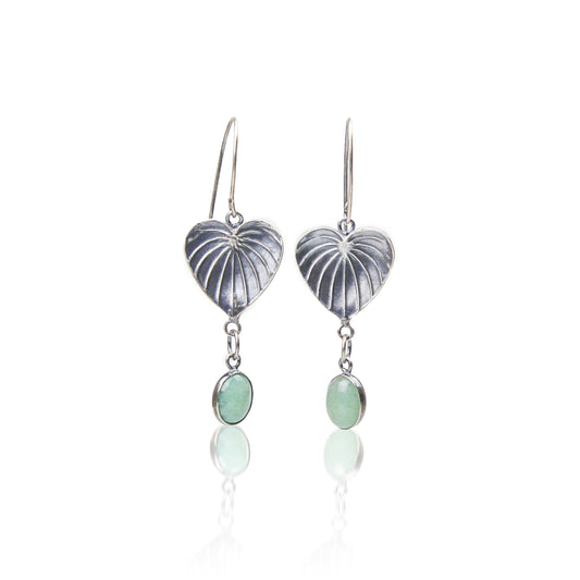Tales of the Tropics Palm Leaf Earrings