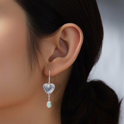 Tales of the Tropics Palm Leaf Earrings