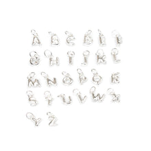 Load image into Gallery viewer, Fine silver Personalised Initial pendant
