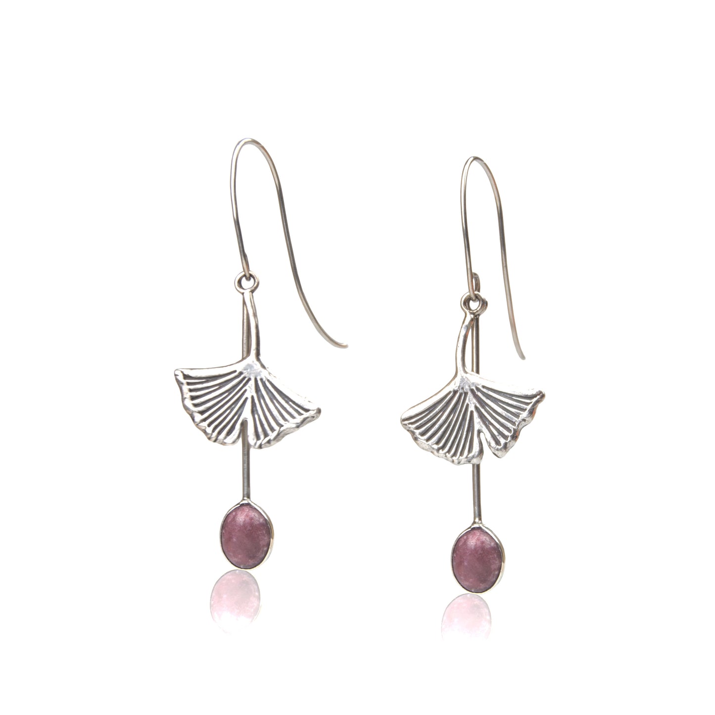 Whispers of Gingko Leaf Earrings