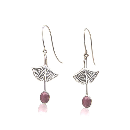 Whispers of Gingko Leaf Earrings