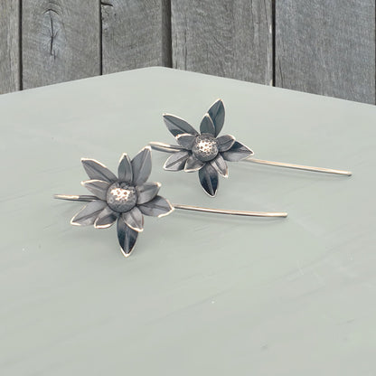 Australian Christmas Flower Earrings