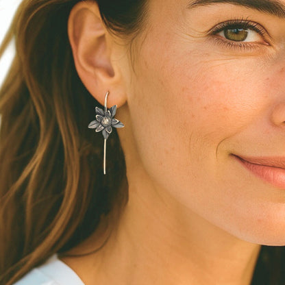Australian Christmas Flower Earrings