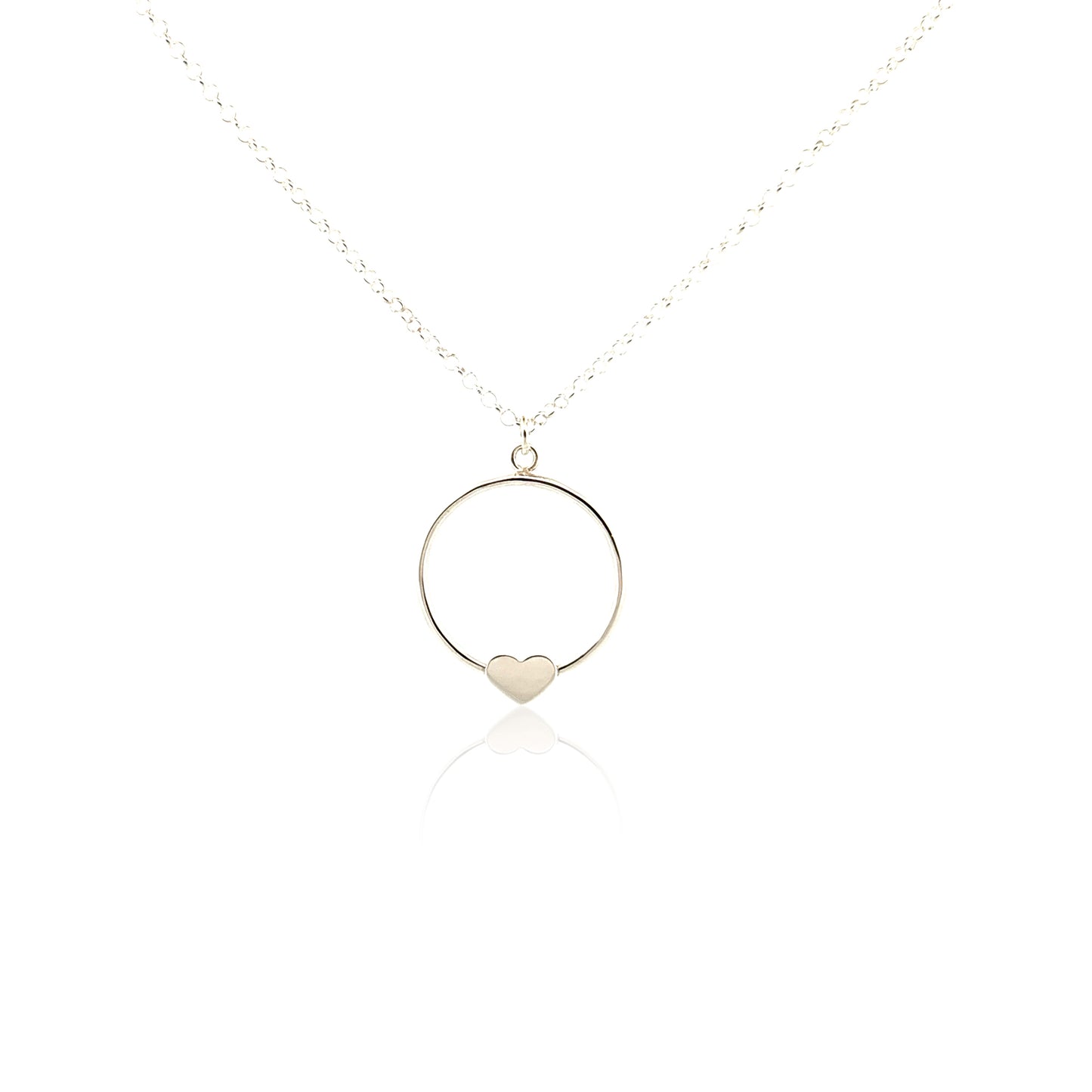 Circle of Love Pendant [1 to 4 hearts]