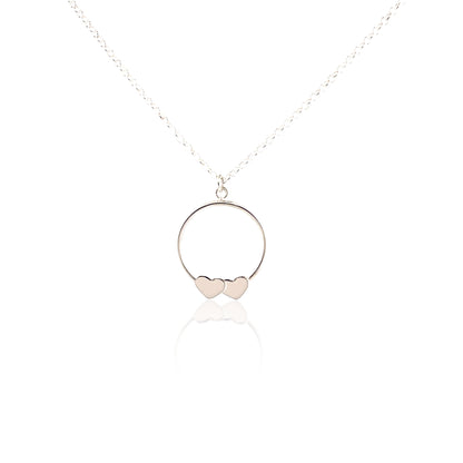 Circle of Love Pendant [1 to 4 hearts]