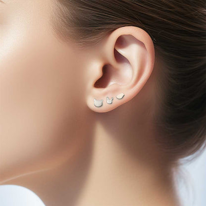 Jewellery By Toni-Maree sustainable and ethical handmade Micro Stud Earrings