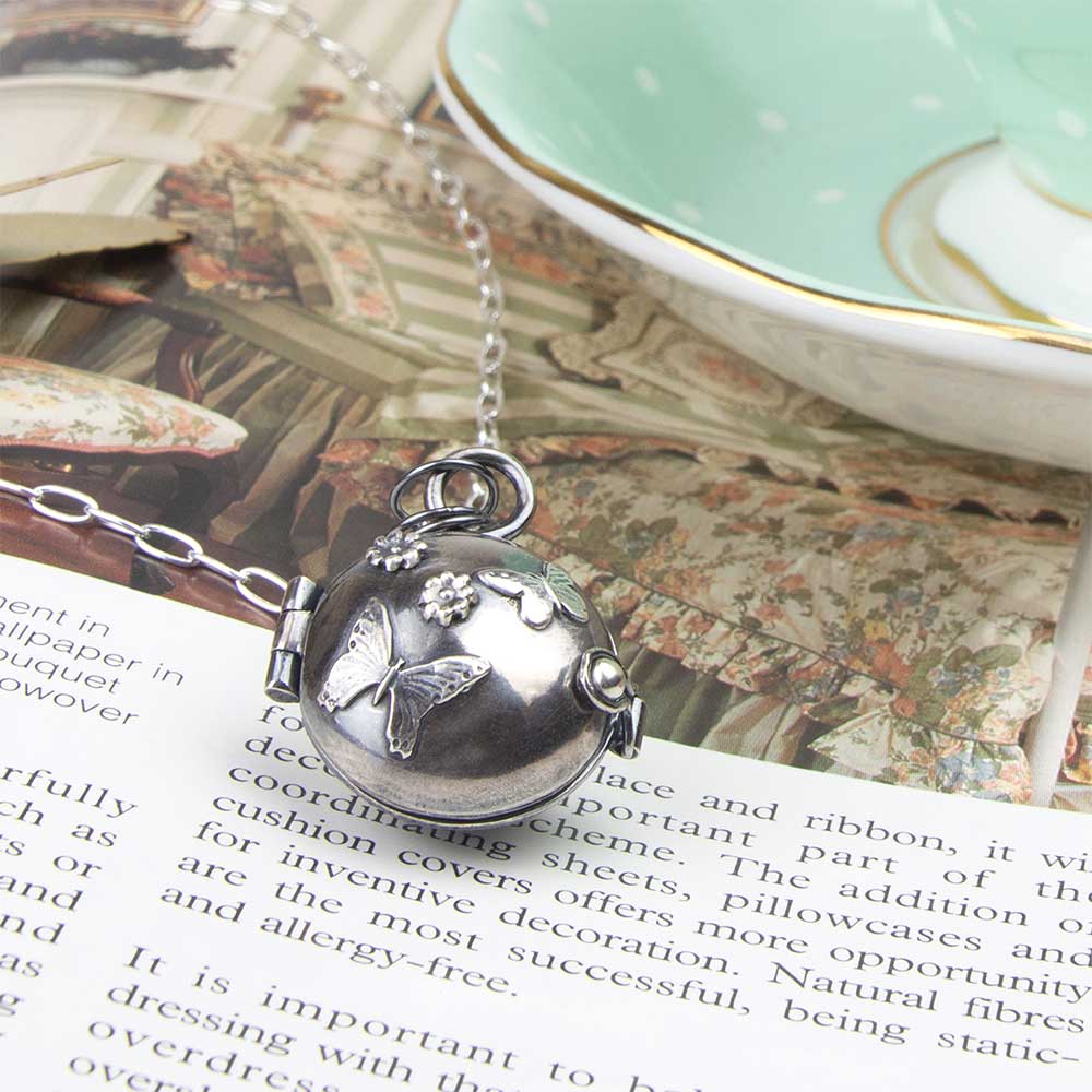 Butterfly Keepsake Locket
