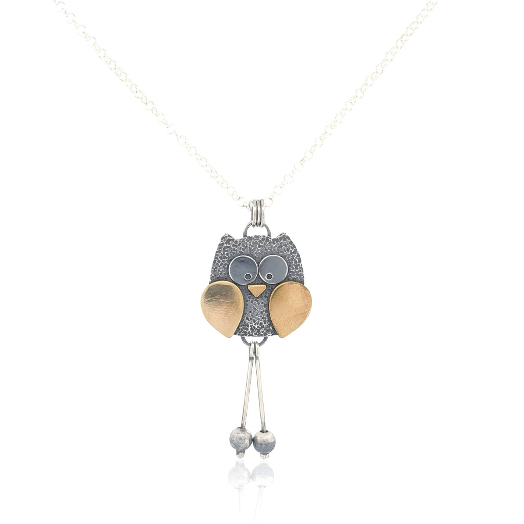 Whimsical Owl Pendant