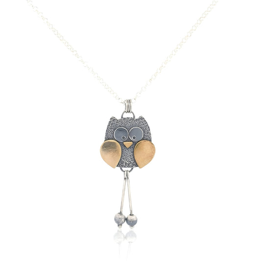 Whimsical Owl Pendant