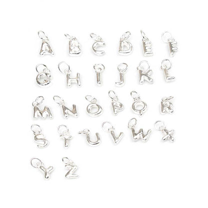 Silver Letter Pendant (A-Z)