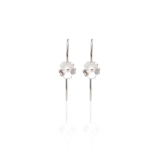 Jewellery By Toni-Maree sustainable and ethical handmade Forget-Me-Not Flower Drop Earrings