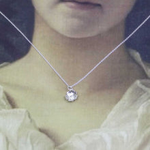 Load image into Gallery viewer, Jewellery By Toni-Maree sustainable and ethical handmade Silver Forget-Me-Not Pendant
