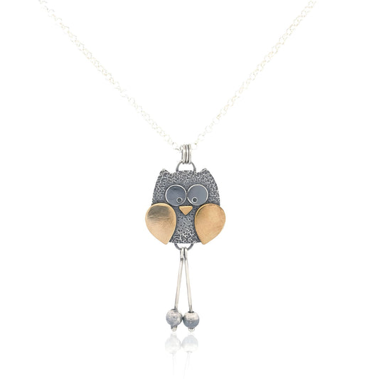 Whimsical Owl Pendant