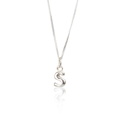 Silver Letter Pendant (A-Z)