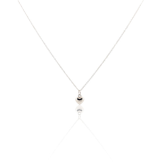 Tiny Heart of Silver Pendant