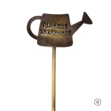 Load image into Gallery viewer, Brass Plant Stakes [set of two]
