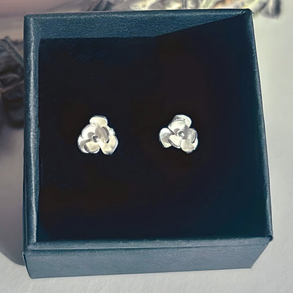 Field of Violets Stud Earrings