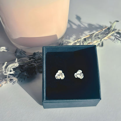 Field of Violets Stud Earrings