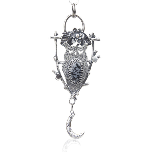 Watcher of the Night Owl Pendant