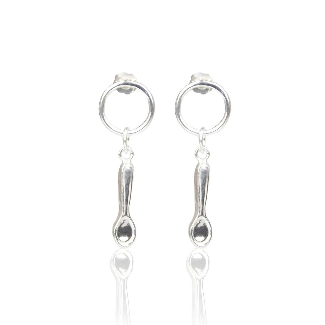 Silver Spoon Theory Earrings