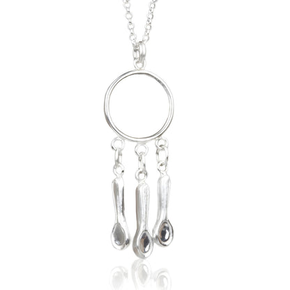 Spoonful of Strength Pendant [three spoons]