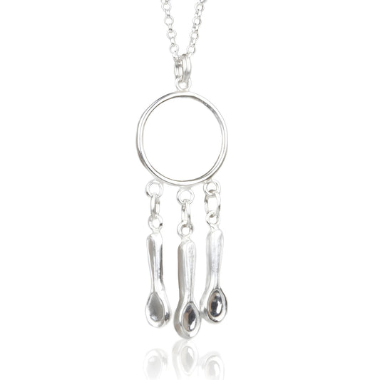 Spoonful of Strength Pendant [three spoons]