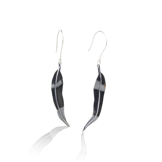 Gumleaf Serenade Eucalyptus Leaf Earrings