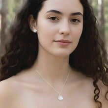 Load and play video in Gallery viewer, Forget-Me-Not Flower Pendant
