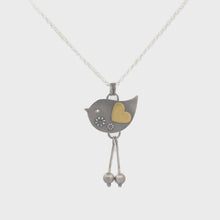 Load and play video in Gallery viewer, Whimsical Birdie Pendant
