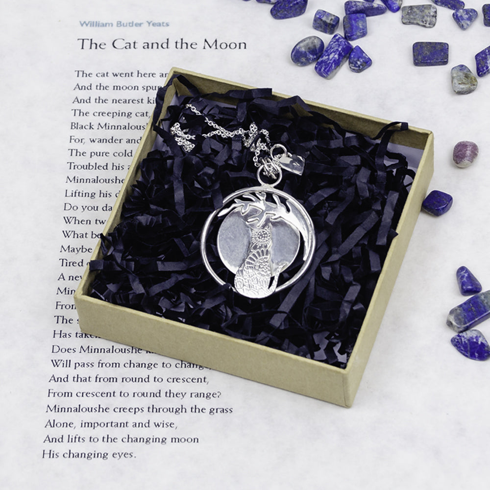 Cat and the Moon Pendant (Limited Edition of 10)
